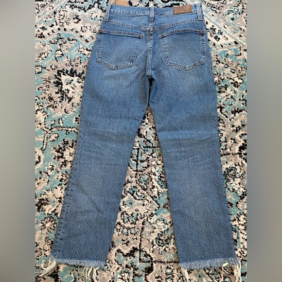 NWT Madewell The Petite Perfect Vintage Jean in Ainsworth Wash Sz. 25P - Picture 10 of 13